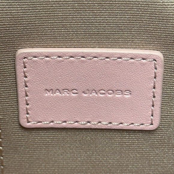Marc Jacobs Leather Mini Vanity Crossbody Bag - Ribbon Pink - Picture 10 of 12